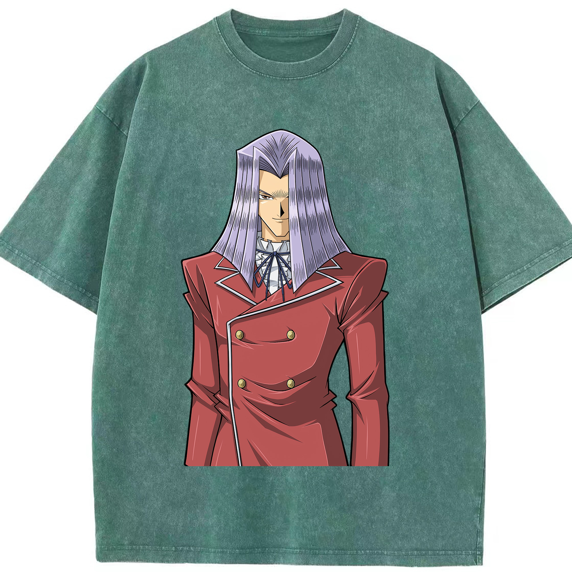 （画像用） 遊☆戯☆王 Yu-Gi-Oh! 綿100% ヴィンテージ風 半袖Tシャツ（フロントプリント）